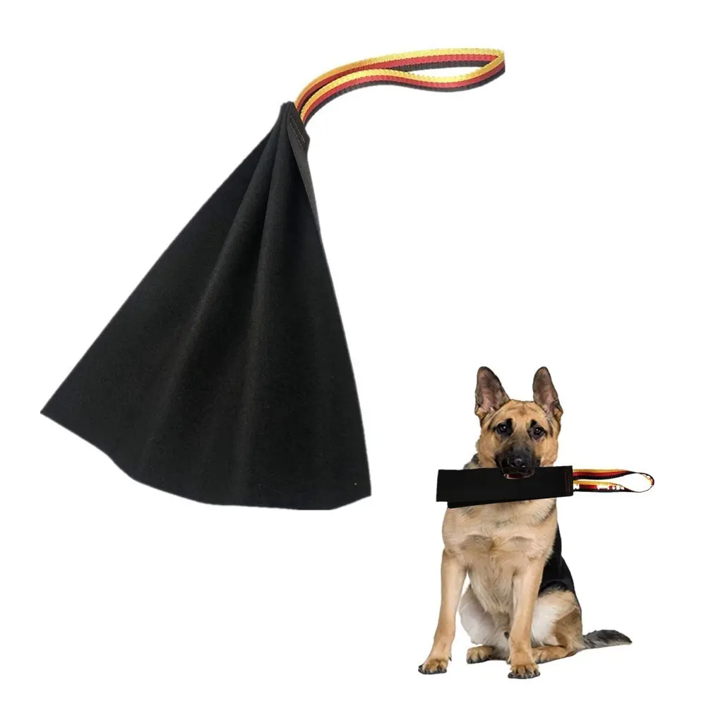 Durable Dog Training Bite Cloth, Thickened Stitched Design, Tear-Resistant, Ideal for Puppy Teething Practice & Adult Dog Protection