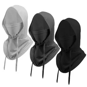 Summer Cooling Balaclava Mask, UV Protection Hood Mask Breathable Cycling Face Cover Full Head Scarf for Men Women