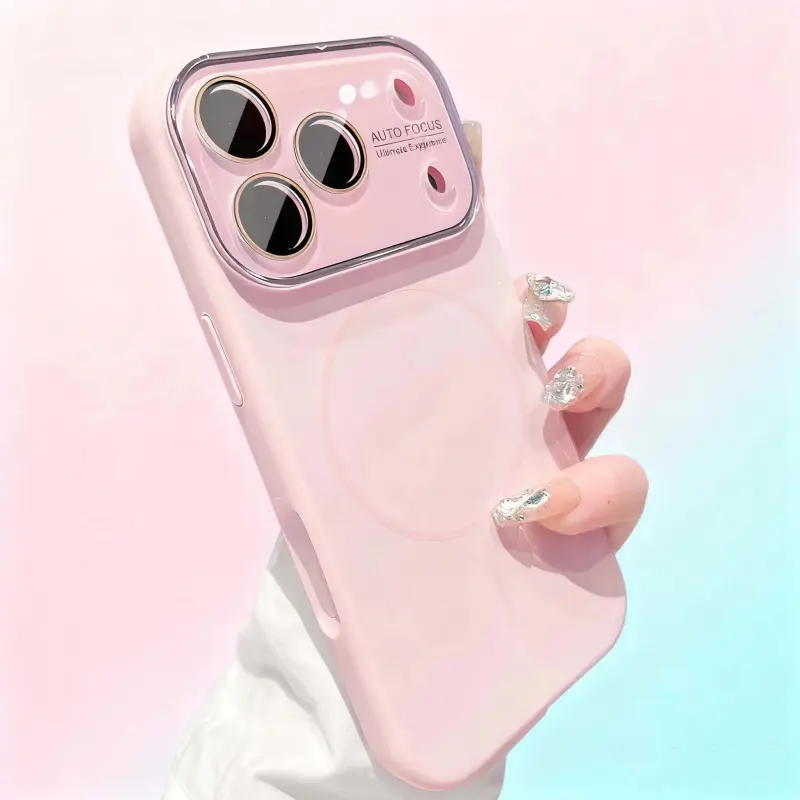 Luxury Matte Frosted Liquid Silicone Smartphone Case - Shockproof, Camera Lens Protection, Compatible for iPhone 13/14/15/16/17 Pro Max, 17 Air - Cellphone Handheld Devices Accessories,Vintage,Skull,Protective,cover