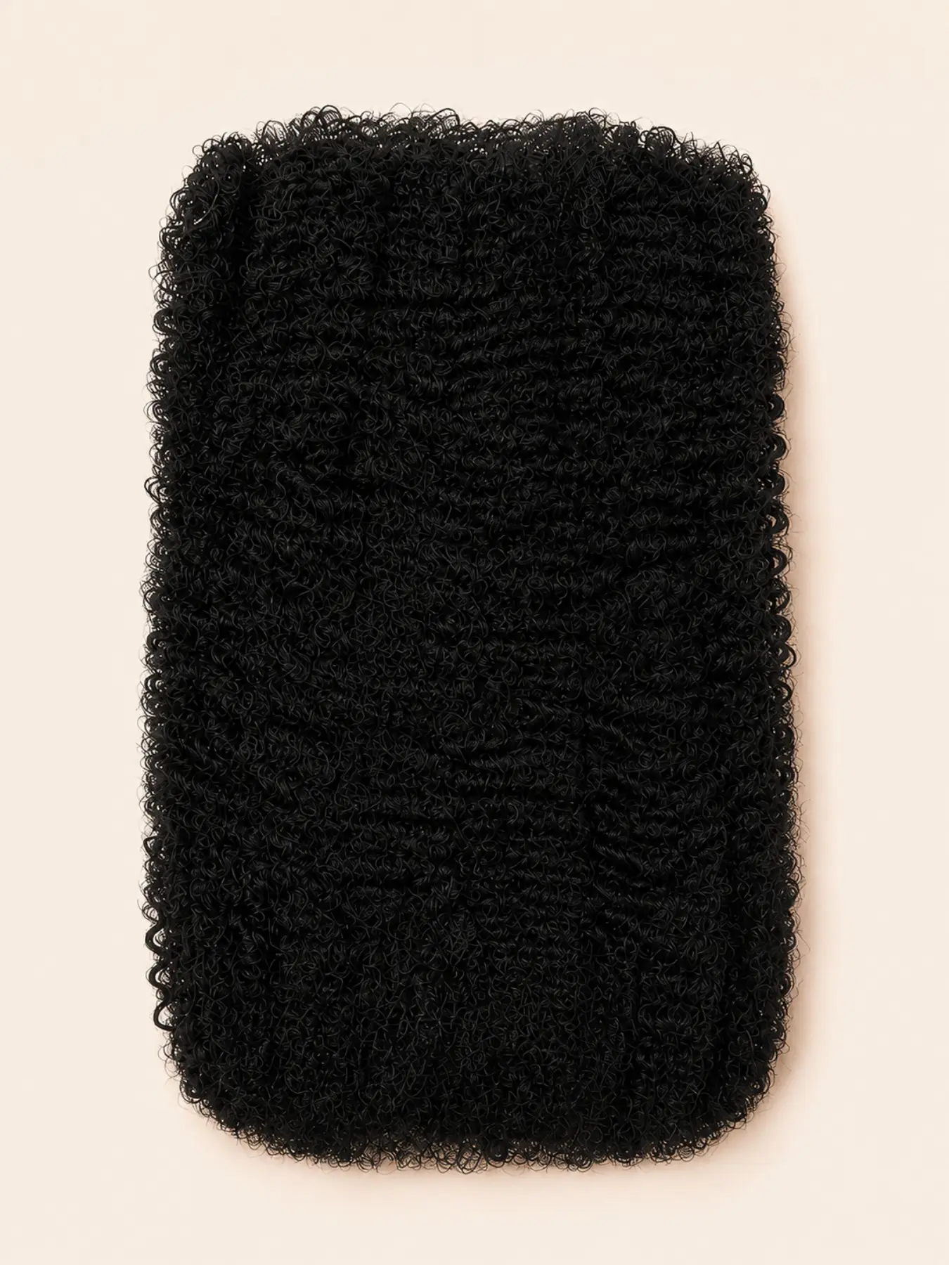 Afro Kinkys Bulk Human Hair, 100%  Real Human Hair for Mini Twist Braiding, Braids, Locs & Crochet Extensions, 10-18 Inches Natural Black Color 50g/Pack, Natural Kinky Curly Hair Bundles for Dreadlocks DIY, Easy to Wear, Hair Wigs, Dreadlock Accessories,