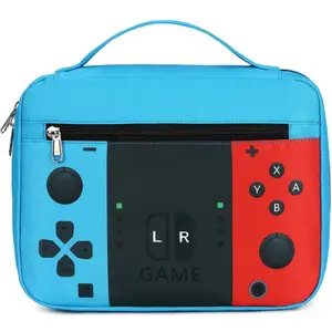 Bible Cover for Boys Kids Bible Case Church Bag Childrens Bible Bag with Handle and Zippered Gamer