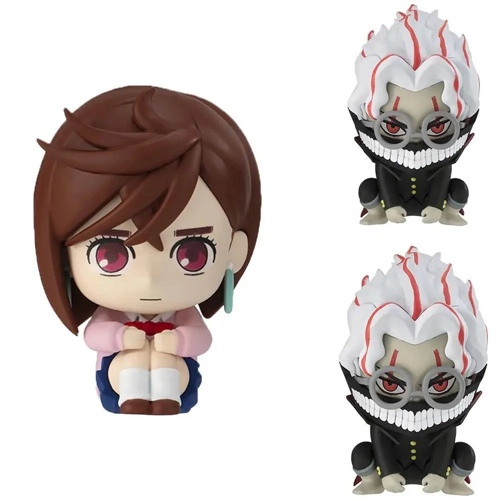 Japanese Anime Look Up PVC Mini Action Figurines - 2pcs 4cm Okarun Ayase Momo Statues, Material Safety Art Decor, Desktop Home Car Ornaments (Toys & Hobbies - Classic & Novelty Stress Relief Toys), Car Decorations