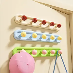 UFORU Dopamine Suction Cup Hooks – Punch-Free Bathroom Wall Mount with Ball Design