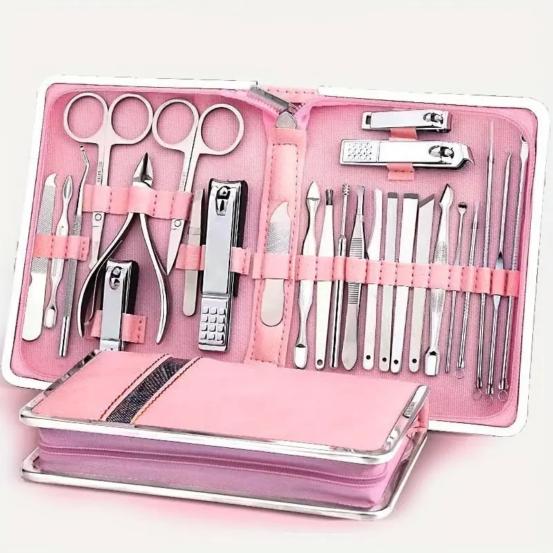 1set Nail Clipper Kit with Nail Clipper Ear Spoon Nail Files for Men And Women Toe Nail Clipping