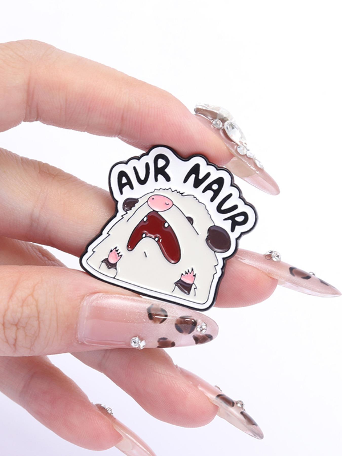 Cute Possum Design Brooch, Fashion Cartoon Animal Design Brooch, Enamel Pin Suitable for Backpacks, Jeans, Scarves, Hats Decoration