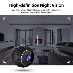Mini Hidden Spy Nanny Camera - Wireless WiFi Home Security Cam, HD 1080P DVR