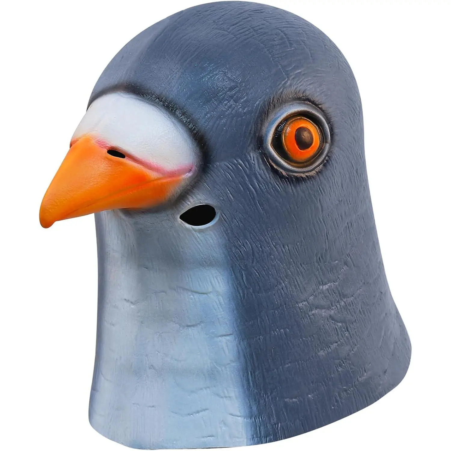 Funny Blue Pigeon Animal Head Mask for Halloween Costume Adult Latex Mask, Green, X-Large | Masquerade,Cosplay,Theme Party,Stage Show,Photo Booth,Breathable,Realistic Look,Durable Latex,Unisex,Bird Masks,Novelty PropsGift