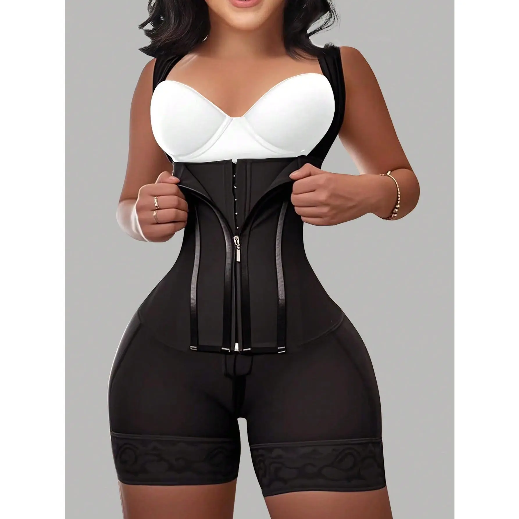 Colombian High Compression For Women Full Body Shaperwear Tummy Control Butt Lift Breathable Slimming Girdle