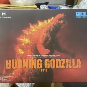 2025 Godzilla Vs King Kong 2 Jet Energy Edition SHM Monster Godzilla Collectible Toys Movable Birthday Gift