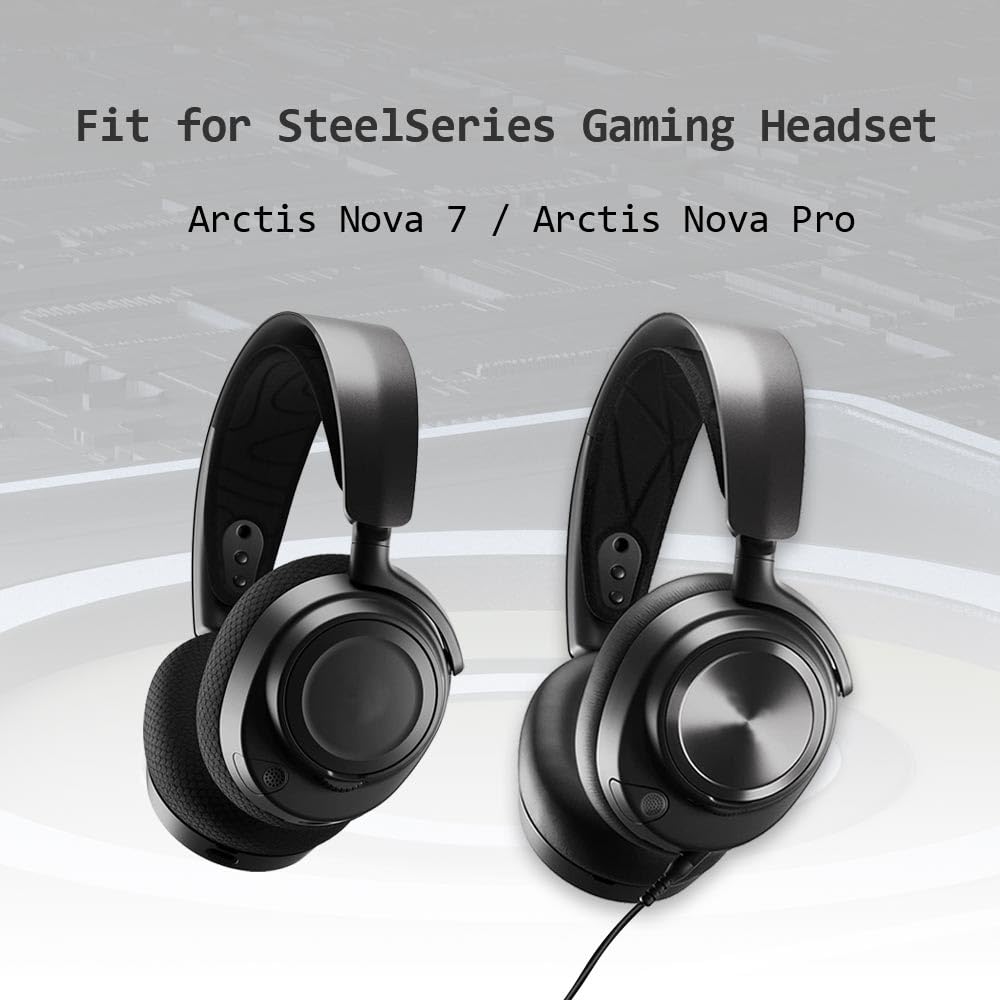 Replacement Audio  Cord Compatible with  Arctis Nova 7, Arctis Nova Pro Gaming Headset (Audio , Black)
