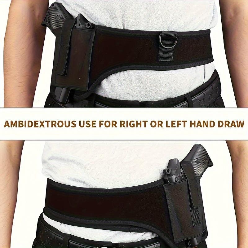 1 Piece Deep Hidden Shoulder Holster, Unisex Armpit Holster, Suitable for Mini and Compact Pistol, Suitable for Hunting, CS Game, Intimate Gift for Dad