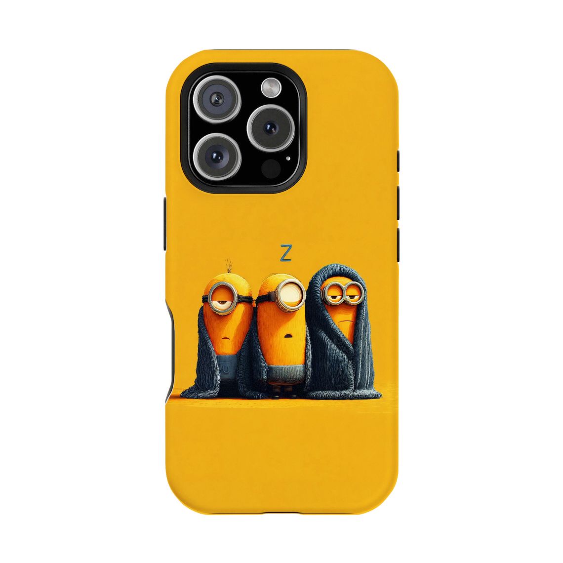 Minions Double-layer durable phone Cases For iPhone 17 16 15 14 13 12 Promax Pro Plus, hard shell protection ,Unique design,best Gift