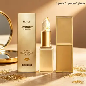 Gold Foil Color-Changing Lip Balm (3.5g/3.5g*2/3.5g*3), Gentle Care, Moisturizing, Smooth and Soft, Brightens Lips, Daily Lip Care