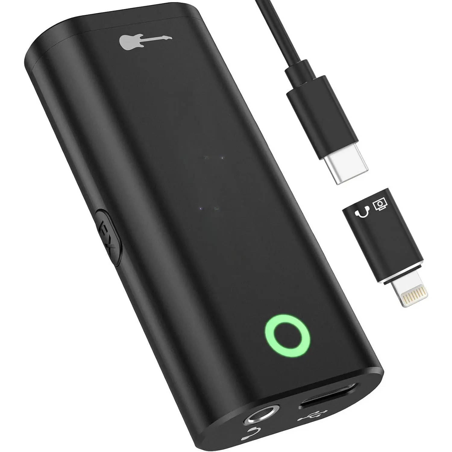 Audio Interface for Guitar | Portable Internal Recording Sound Card, Live Streaming,  iPad Android Compatible, No Driver Needed