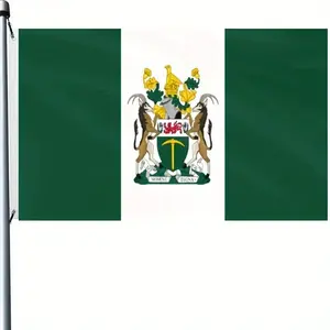 Rhodesia Collectible Flags |   American Flag, brass, with eyelets, random color, durable polyester, no electricity required, flagpole not included.
