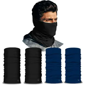 Gaiter  Mask - 4 Pack  & Washable Cloth  Cover