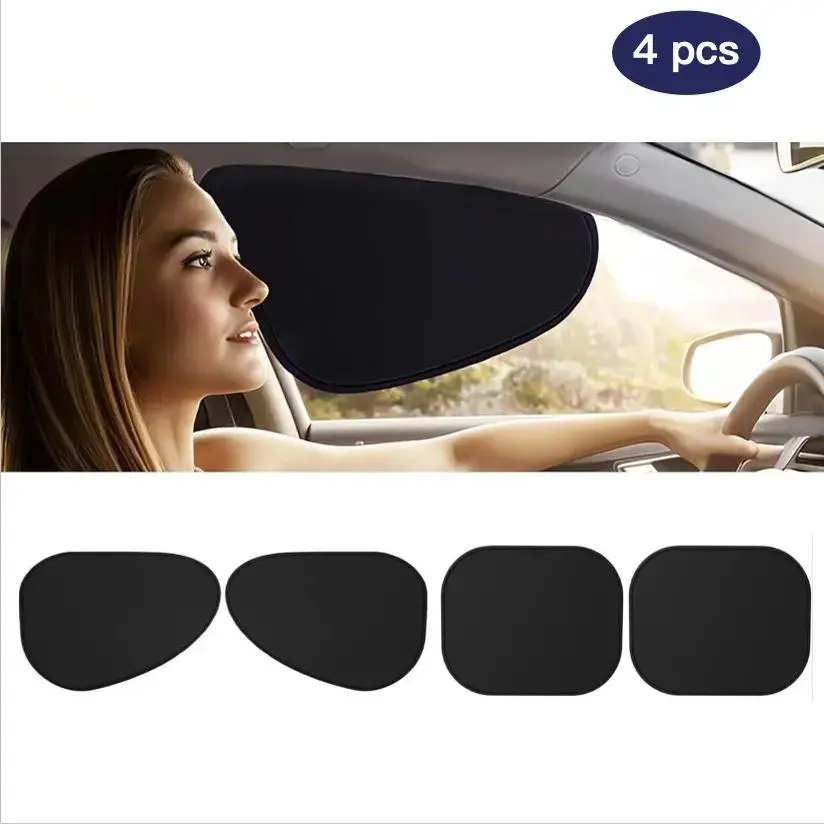 Magnetic Side Window Sun Shade Keeps Cooler Sunshade UV Rays Privacy Protector, Reuseable Washable Sun Shade for Most Cars, Vhicles, SUV,Summervibes Father's Day Gift, Foldable Portable Car Sunshade for Breastfeeding, Taking a nap,Changing Clothes,Camping