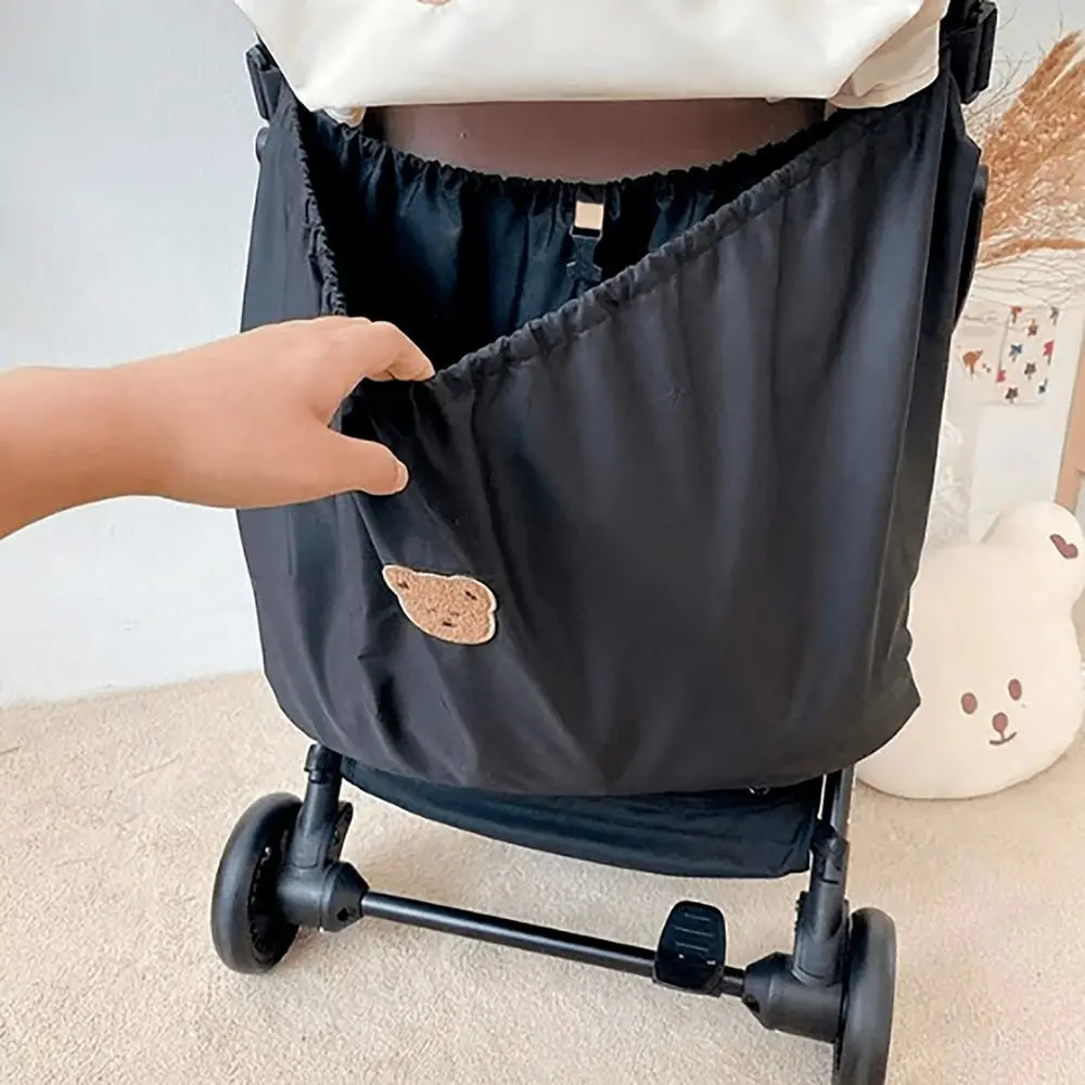 Baby Stroller Storage Bag, Portable Milk Bottle Diaper Organizer, Child Car Accessory Hanging Bag, Baby Bed Storage Holder