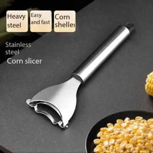 Magic Corn Slicer Peeler, High-Grade Stainless Steel Corn Kernel Remover Tool, Ergonomic Handle, Corn Peeler, Corn Stripper