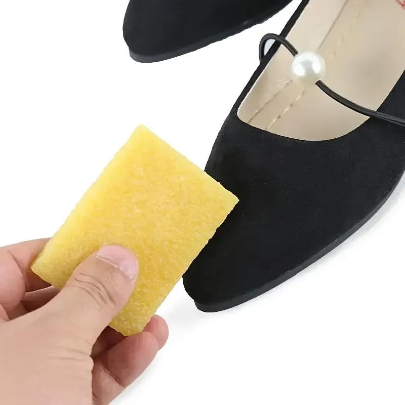 Soft Rubber Shoe Clean - Non-Scratch, Multi-Purpose Eraser for Leather, Suede, and Faux Fur - Ideal for Living Room and Home Maintenance, Home Maintenance Tool | Soft Rubber Eraser | Durable Cleaning Pad, Shoe Care Essentials