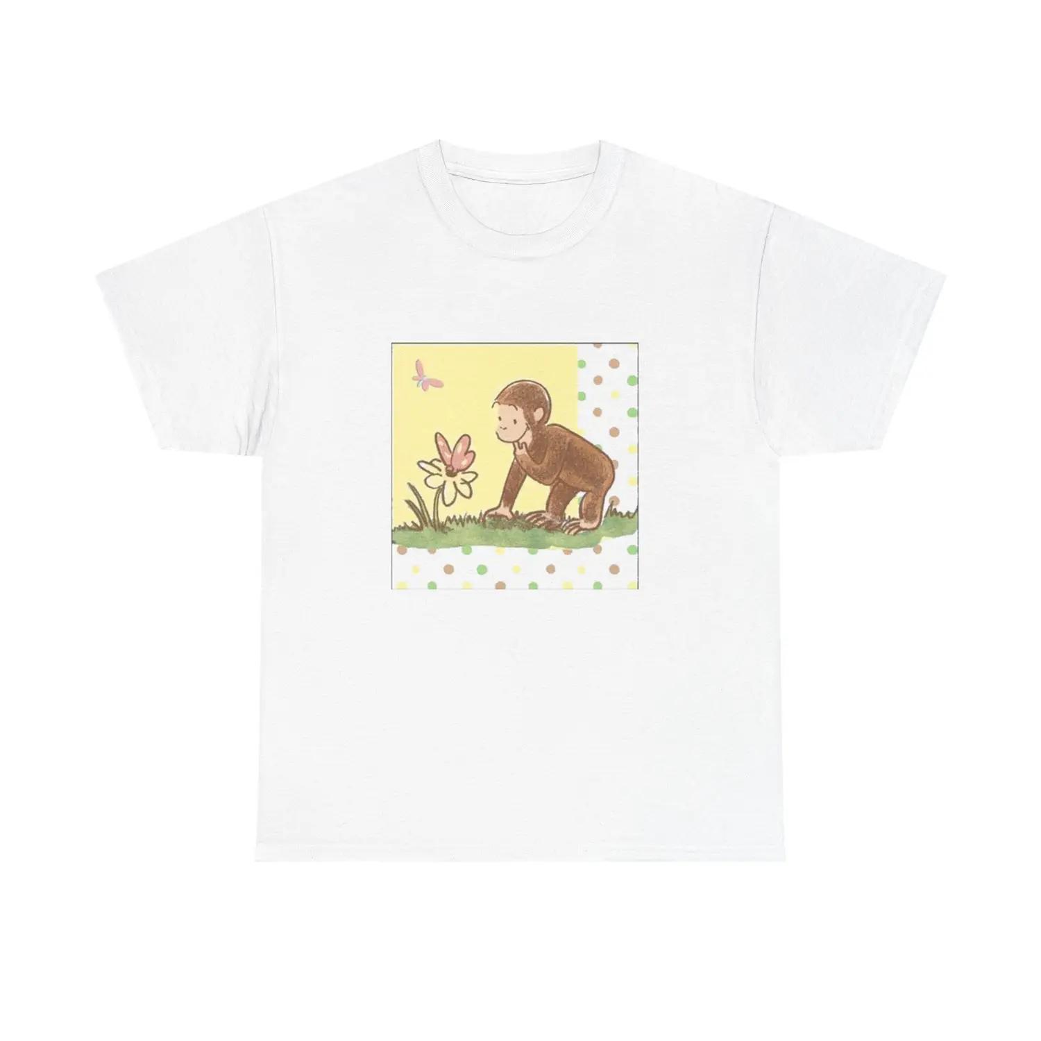 Vintage Curious George Unisex T Shirt Featuring Classic Cartoons Inspired 90s Streetwear Aesthetic Perfect for Nostalgic Soft Girl Style Vintage Curious George Unisex T Shirt Featuring Classic Cartoons Inspired 90s Streetwear Aesthetic Perfect for Nostalgic Soft Girl Style