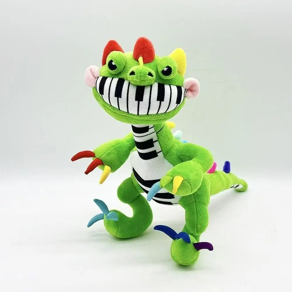 New Bobbi Game Lamb Colorful Lion Piano Dragon Plush Doll, Perfect Birthday Gift, Soft and Cozy Stuffed Animal Toy