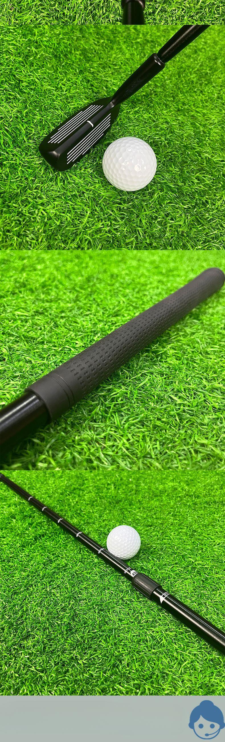 Telescopic Golf Club |   Double-Sided Golf Chipper |   Zinc Alloy Putter |   Sand Wedge / Pitching Wedge (Telescopic)