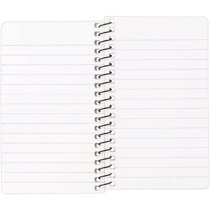 Small Notebook, 24 Pack of pocket notebook 3x5 " College Ruled Small Memo Pad Wirebound 60 Sheets, Pastel Colors of Mini Notebook in Bulk pack