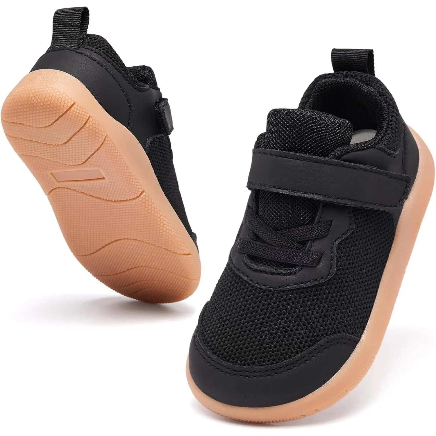 Wide Toe Box Toddler Shoes Baby First Walking Shoe Boys Girls Non-Slip Zero Drop Minimalist Tennis Sneakers booties summer slides