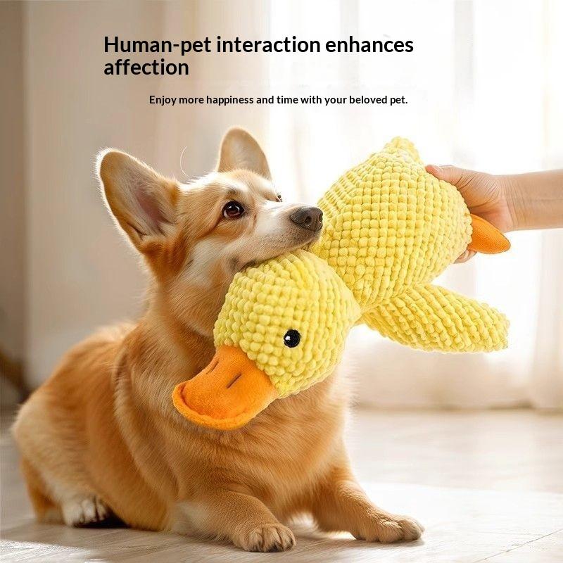 Dog toy plush sound toy big silly elephant pet