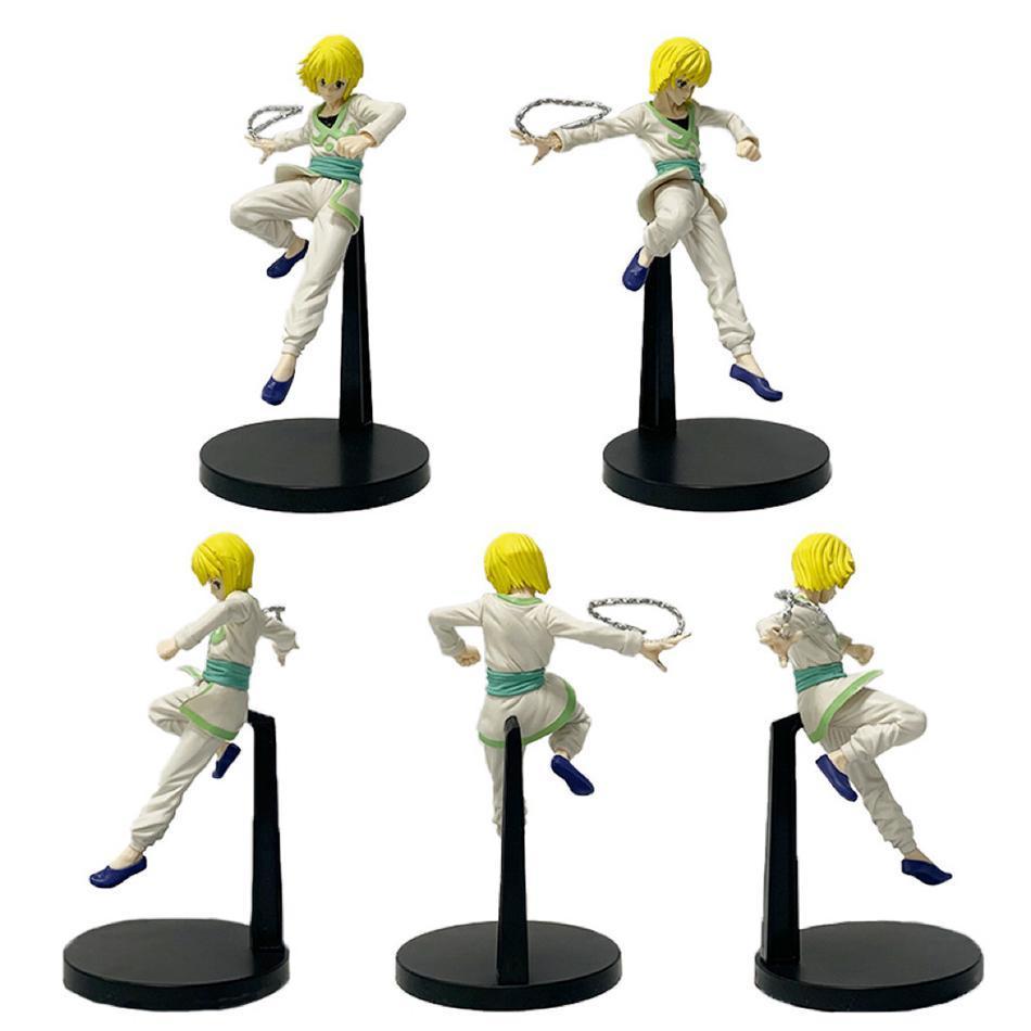 15-23cm Hunter x Hunter Chrollo Lucilfer Anime Figure Hisoka  Action Figure Killua Zoldyck Kurapika Figurine Collectible Model T