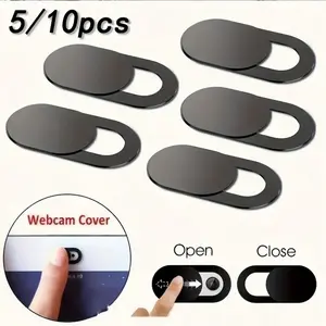 5/10 Pack Webcam Privacy Covers, Universal Phone Computer Lens Stickers, Anti-Eavesdropping Webcam Privacy Protection, Easy to Use