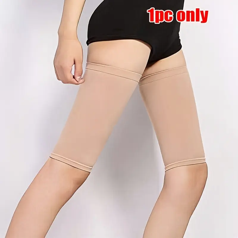 1Pc women knitted breathable elastane thigh care basketball yoga running fitness thigh care