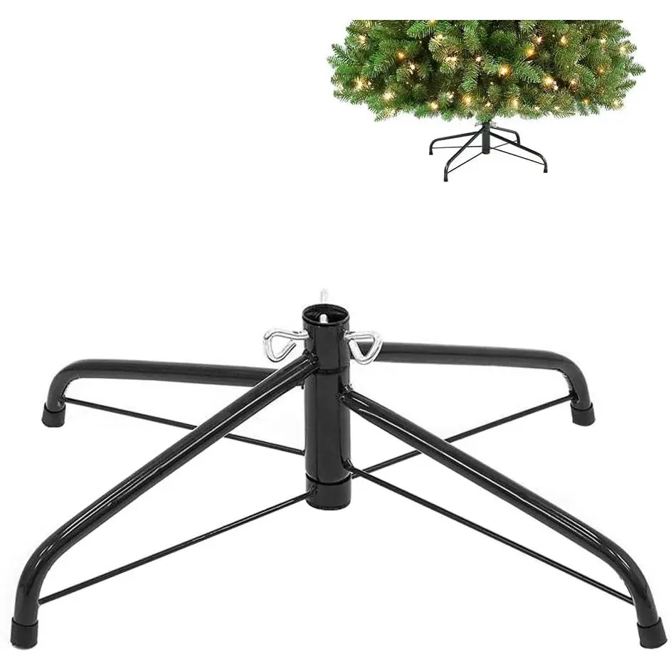 Christmas Tree Stand for Artificial Tree Folding Stand, Replacement Xmas Tree Stand Base for 4 Ft to 7.5 Ft Artificial Trees,Fits 0.5-1.25 Inch Tree Pole