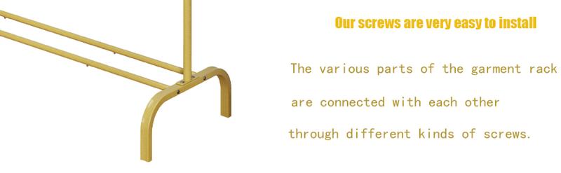 Double Rod Clothing Rack with Wheels 3 Tier Garment Racks for Hanging Clothes Portable Clothes Rack with 6 Hooks for Bedroom Laundry Room Heavy Duty Cart Black Metal Organizer Furniture Storage Hangable Shoe