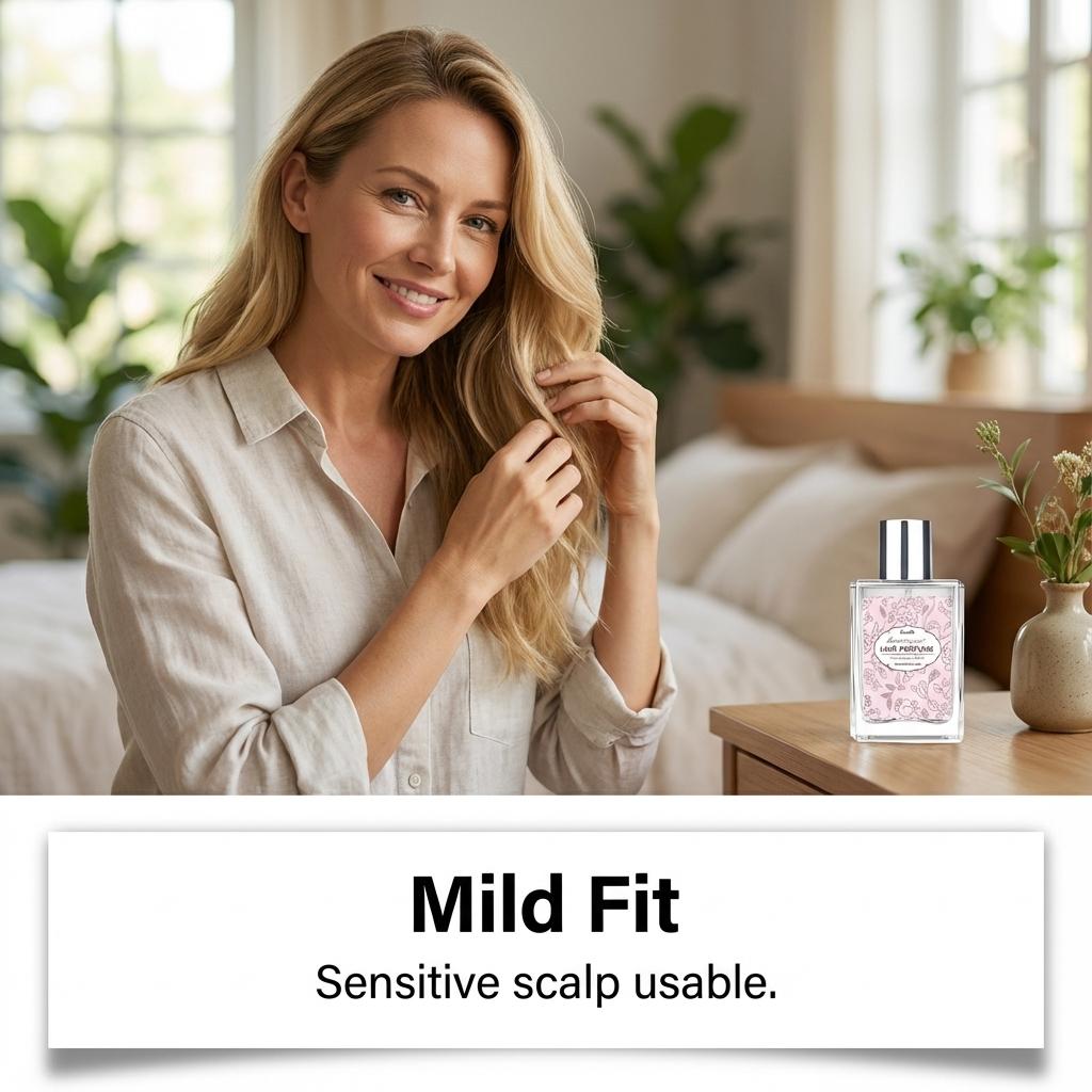 Roxelis Floral Scent Hair Perfume - Gentle, Natural, Fresh, Elegant, Light Eau de Toilette - Daily Portable Hair Perfume Spray - Gentle, Non-irritating - Suitable for use before dates, parties, etc., perfect for all occasions.