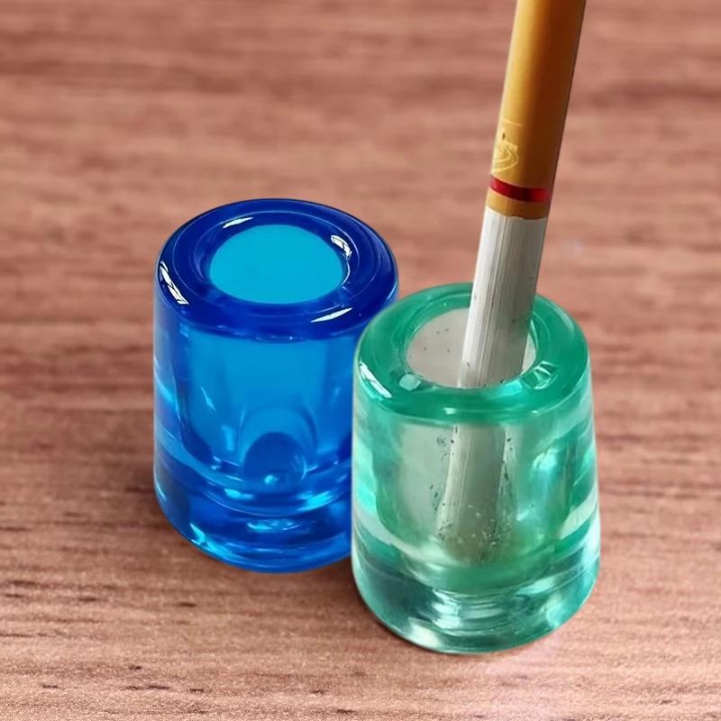 Multi-Functional Ashtray|Heat-Resistant Cigarette Butt Extinguisher  Pen Holder & Toothbrush Holder(FS)