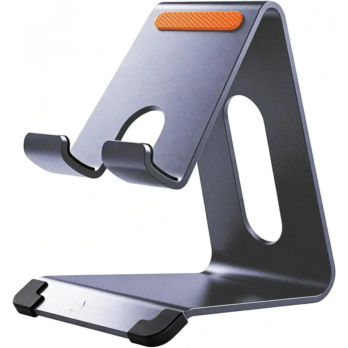Phone Stand for Desk, Thickened  Cell Phone Stand & Phone Holder for Desk, Compatible with Tablets, , iPad,  - Dark Gray
