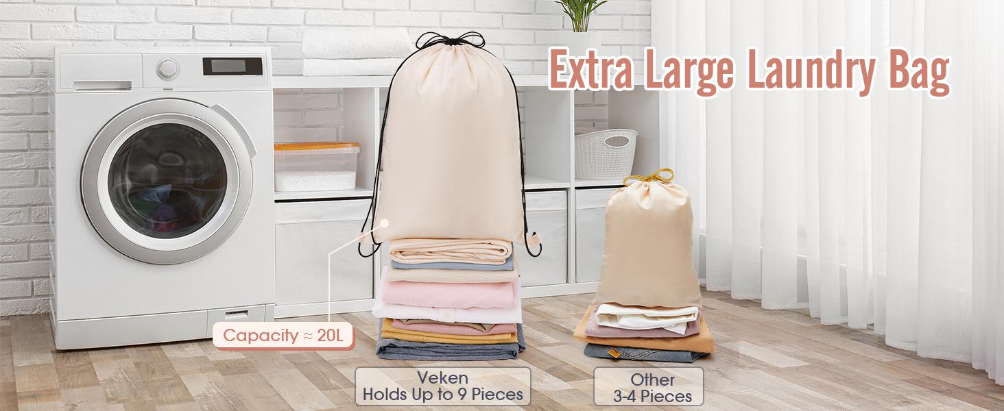 8 Set Packing Cubes for Luggage,Suitcase Organizer in 4 Sizes with Hanging Toiletry Bag and Large Laundry Bag, Carry-On Luggage with Accessories Bag, Cream