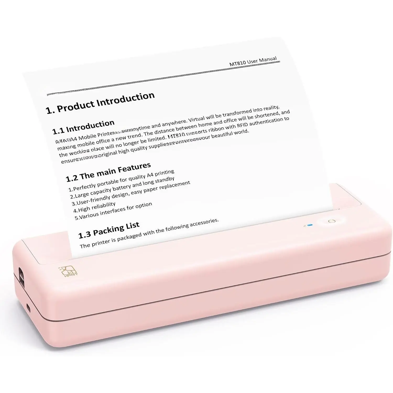 Portable Printer -  Thermal Printer for Travel