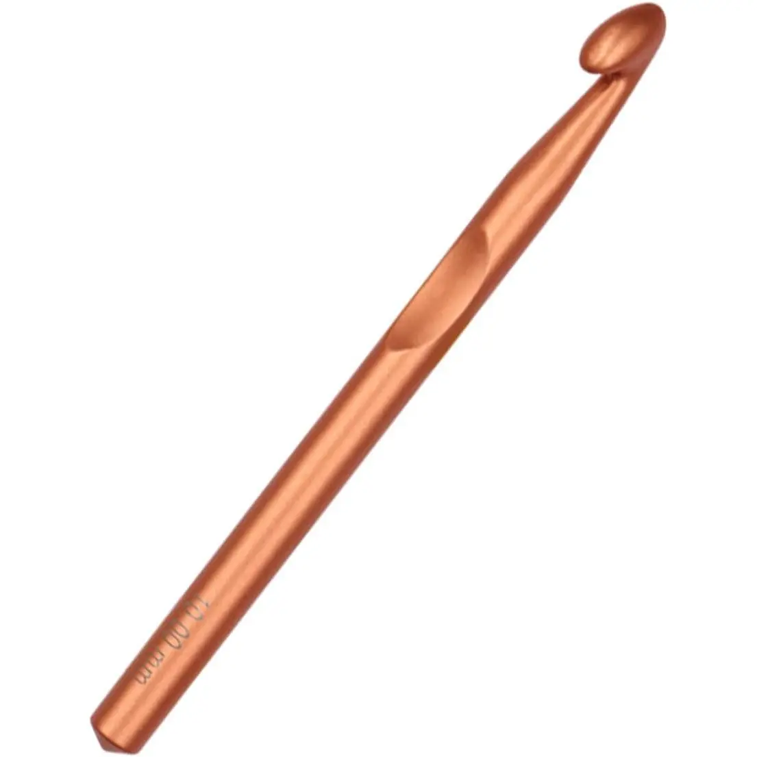 Large Size Crochet Hook 10mm Crochet Hook Long Crochet   Metal Crochet Hooks DIY Yarn Weaving Tools for Knitting Blankets, Carpets and Shawl (10.0 mm)