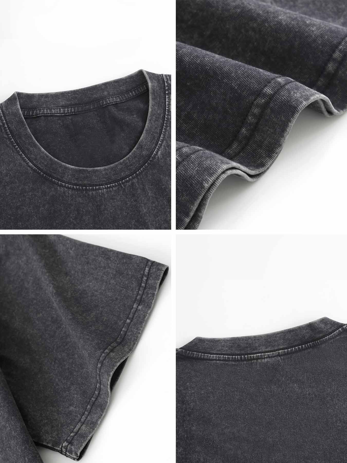 Killua Zoldyck T-Shirt Hunter x Hunter Graphic Anime Tee Acid Washed Soft Cotton Shirt Anime Streetwear Casual Menswear Unisex Summer Clothing Gift for Anime Fans