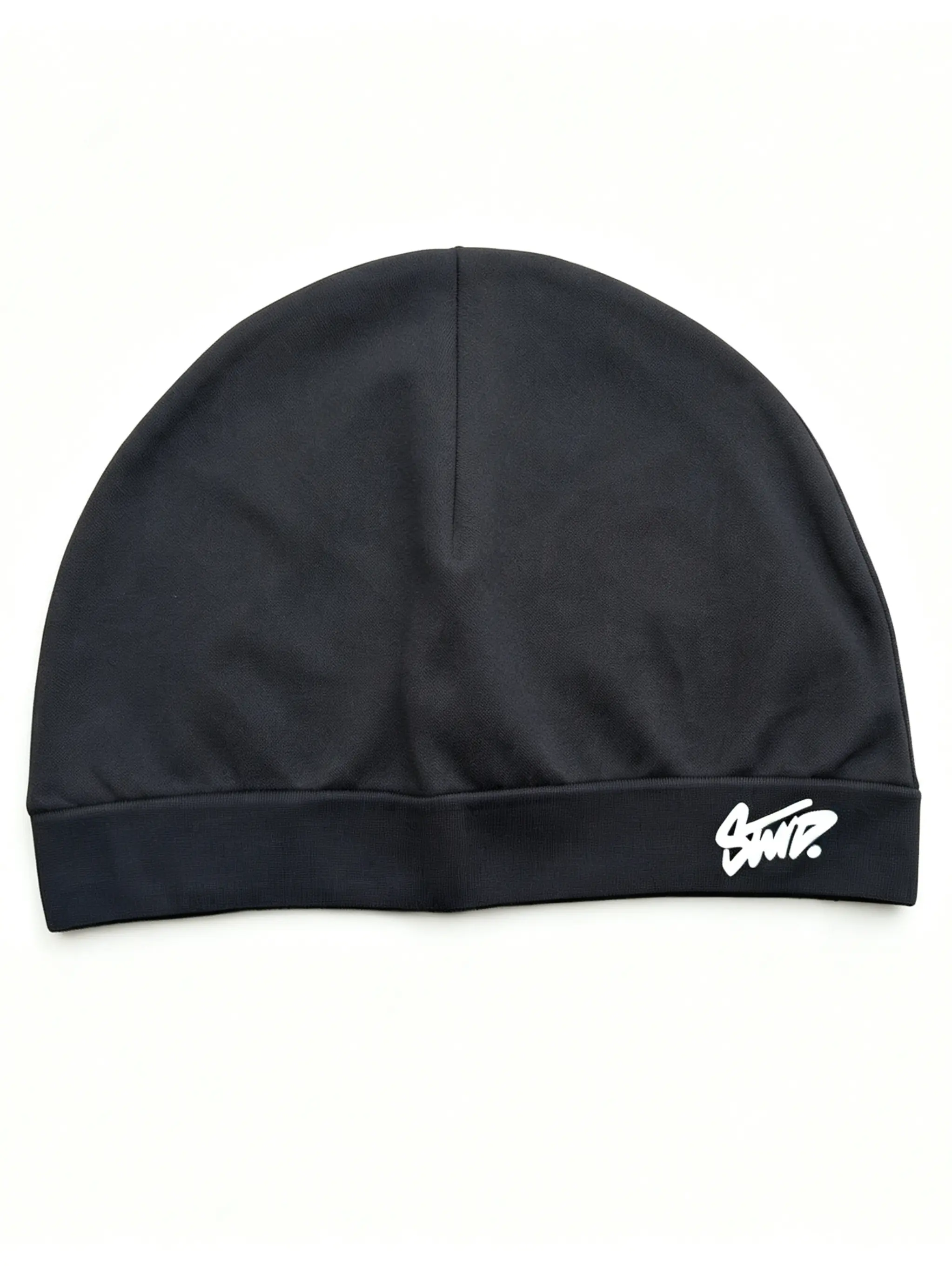 Single Piece Minimalist Letter Print Skull Cap, Thin Breathable Outdoor Hat Beanie for Men Women, 4 Seasons Windproof Sun Protection Running Hiking Commute Street Fashion Cold Hat
