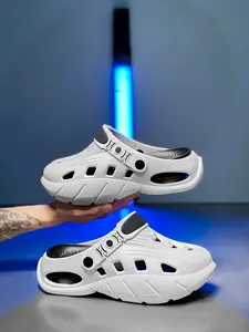 Men's Summer Breathable Anti-Slip Thick Sole Casual Outdoor Hiking Shoes, Comfortable Lightweight Design for Daily Wear