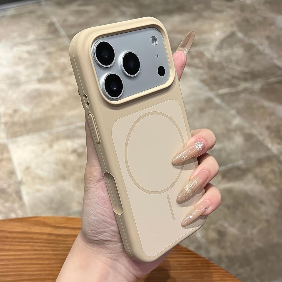 New Liquid Silicone Magnetic Phone Case For iPhone 17 Air 15 14 13 16 17 Pro Max Plus Magsafe Official Charging Protector Cover