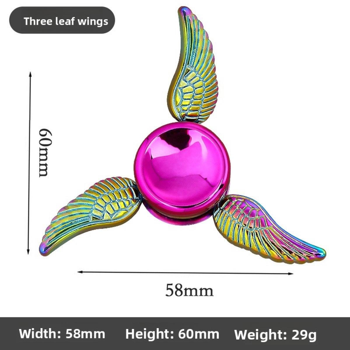 TikTok hit product Metal Fidget Spinner Alloy Hand Spinner Boxed Stress Relief Toy for Kids Adults Office Desk Fidget Toys