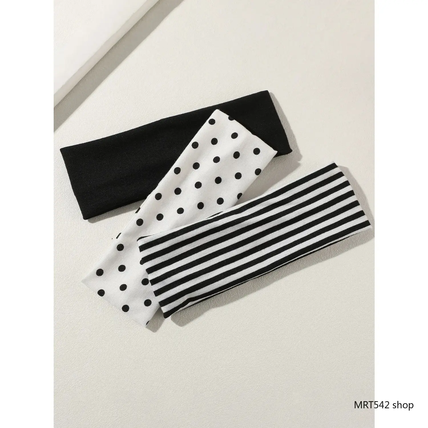 Women's Fabric Sports Headbands Running Sweatband Set Fitness Hair Band Non-Slip Elastic Comfortable Breathable Sweat Wicking Head Wraps for Outdoor Workout Yoga Gym Tennis