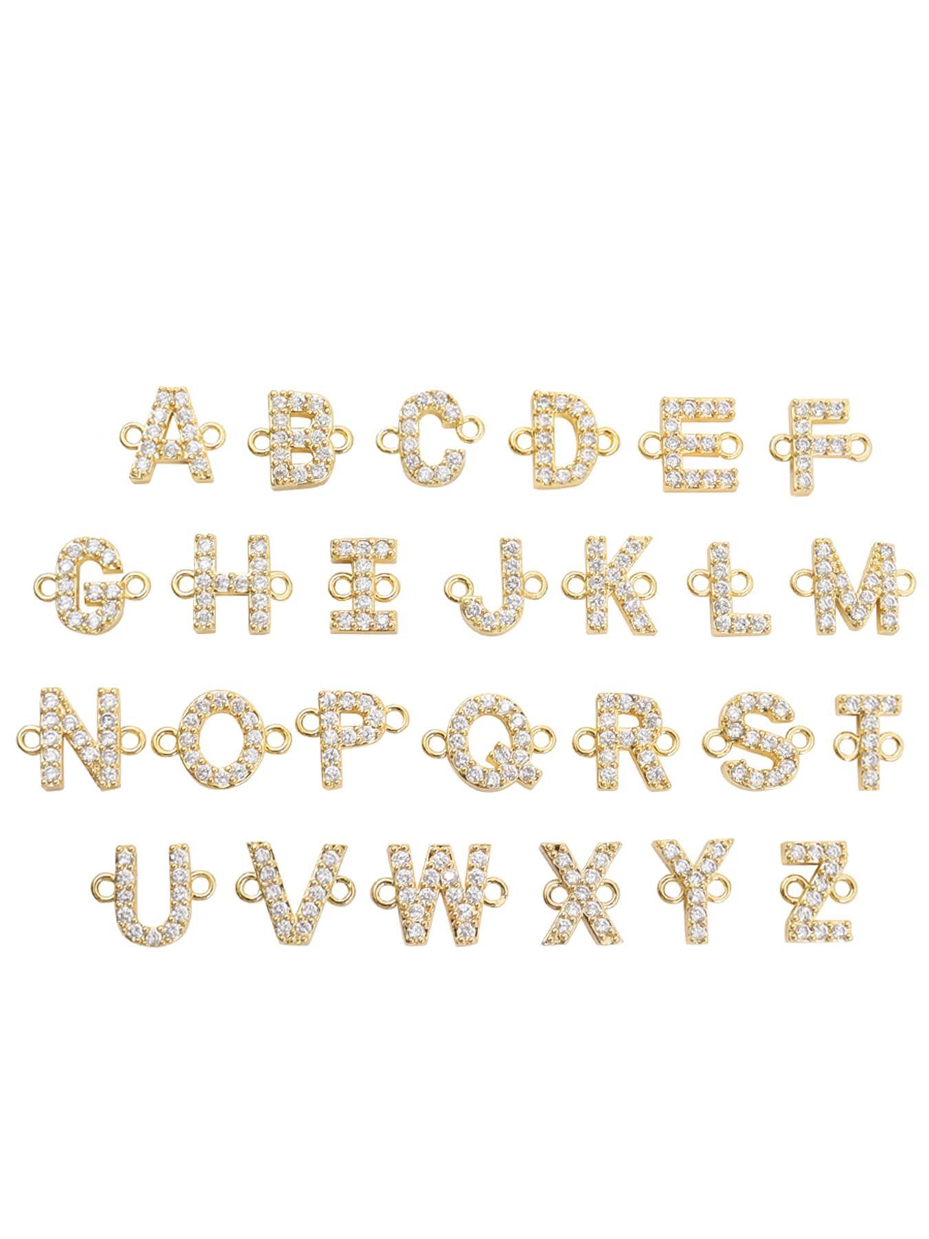 Elegant Letter Detail Faux Pearls Decor Pendant Necklace for Gift, Stainless Steel Casual Matching Necklace Jewelry, Classic Fashion Accessories for Daily Wear