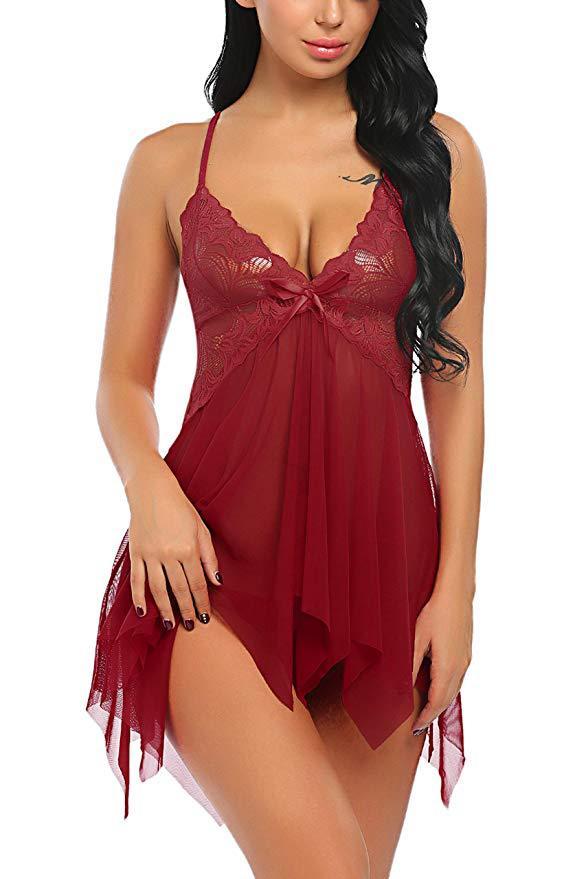 Women's Lace Trim Backless Camisole Set: Adjustable Strap Shorts Pajama Sleep Gown for Elegant Ladies