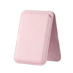 for Magsafe Wallet, Strongest Magnetic Wallet for iOS Series, for iPhone Walle t with Adjustable Stand, 3 Card Slots,Cards Holder, Vegan Leather, Smartphone Cellphone